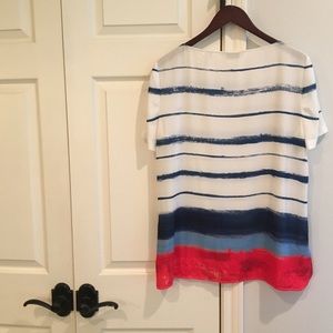 Lands' End Tops - LANDS END Multi Striped Top 14 Lands' End Tops - LANDS END Multi Striped Top 14